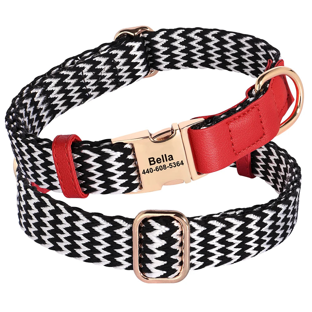 ZnoetZone Signature Collar – Persoonlijk, Stoer & Met Luxe Afwerking