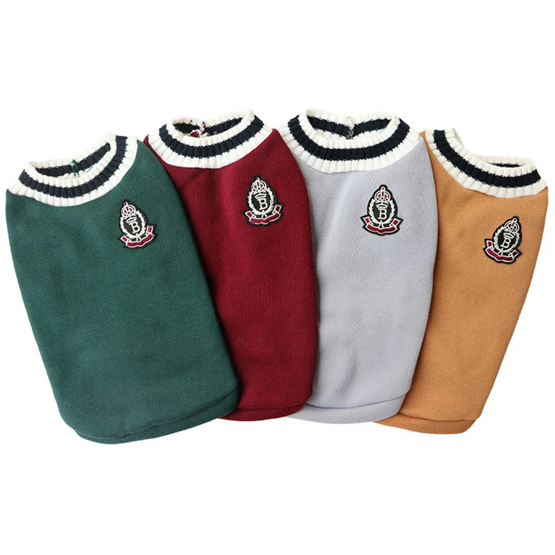 ZnoetZone VarsityVest – Preppy Warmte voor Kleine & Grote Snuiten