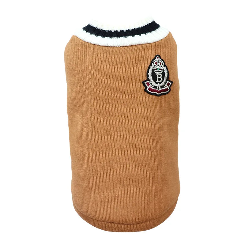 ZnoetZone VarsityVest – Preppy Warmte voor Kleine & Grote Snuiten