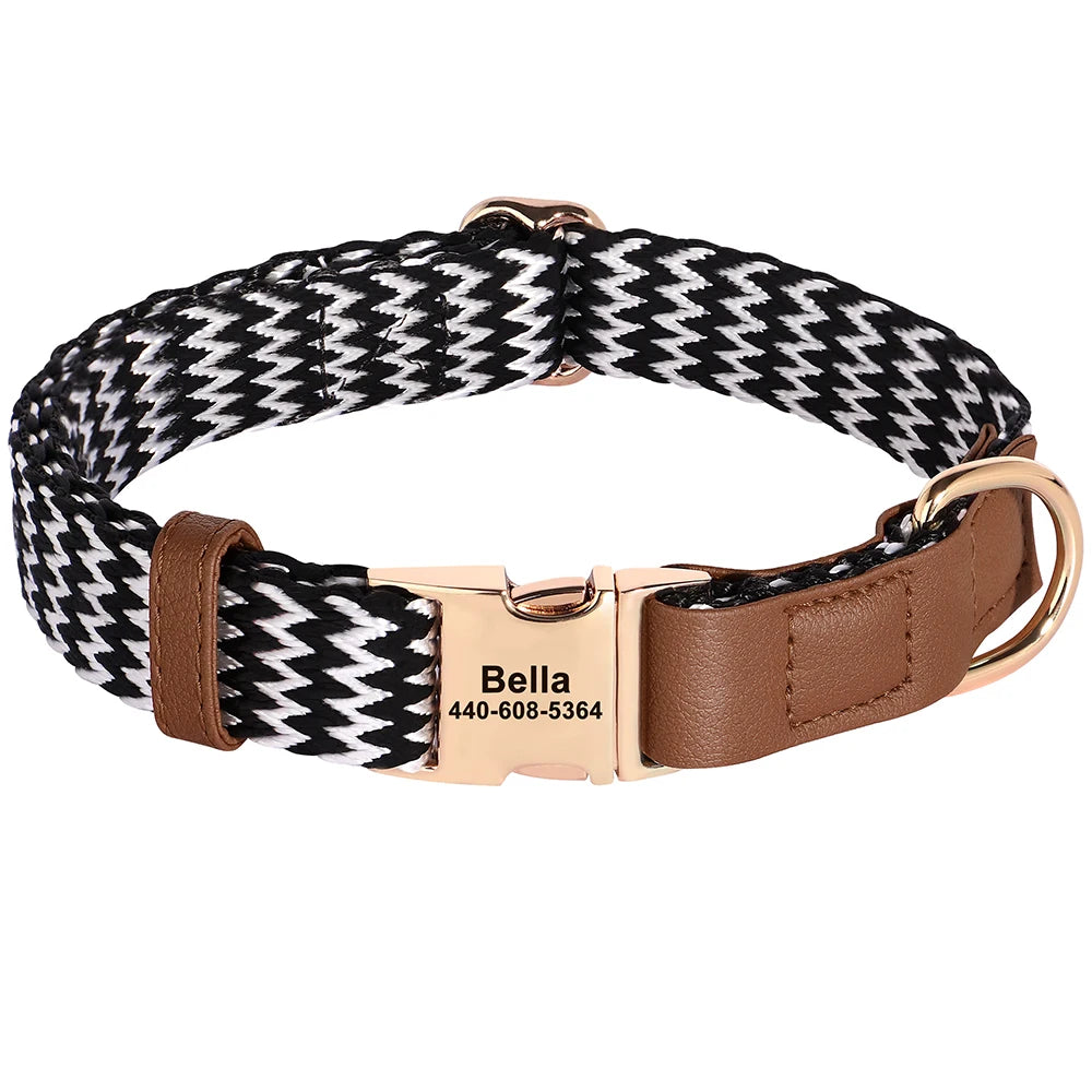 ZnoetZone Signature Collar – Persoonlijk, Stoer & Met Luxe Afwerking