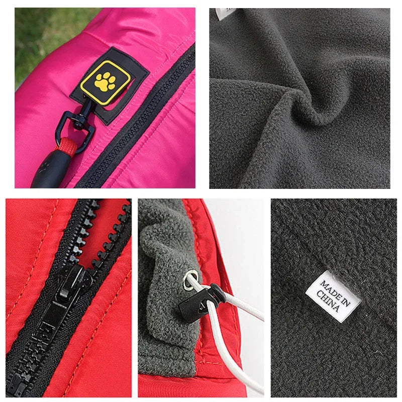 ZnoetZone PowerCoat – Warme, Waterdichte Jas voor Grote Snuiten