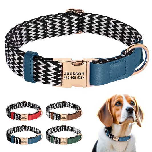 ZnoetZone Signature Collar – Persoonlijk, Stoer & Met Luxe Afwerking