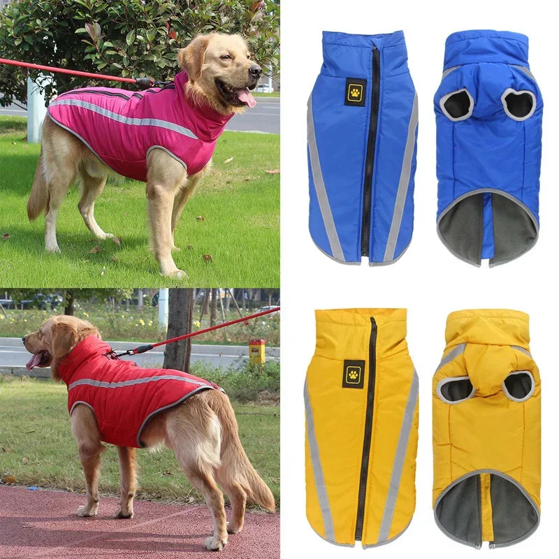 ZnoetZone PowerCoat – Warme, Waterdichte Jas voor Grote Snuiten