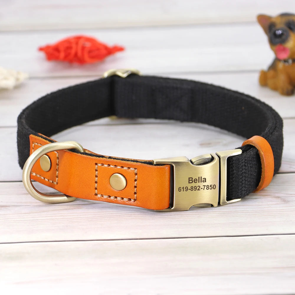 ZnoetZone Signature Collar – Persoonlijk, Stoer & Met Luxe Afwerking