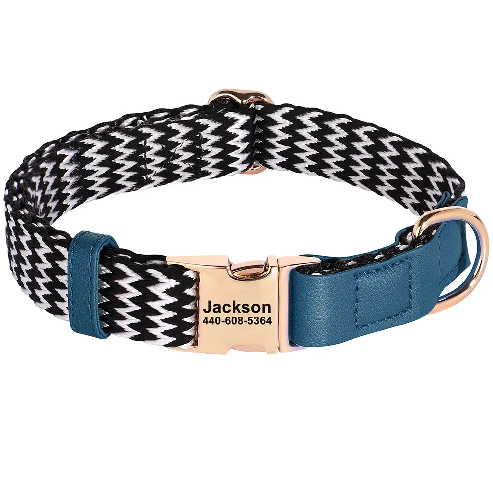 ZnoetZone Signature Collar – Persoonlijk, Stoer & Met Luxe Afwerking