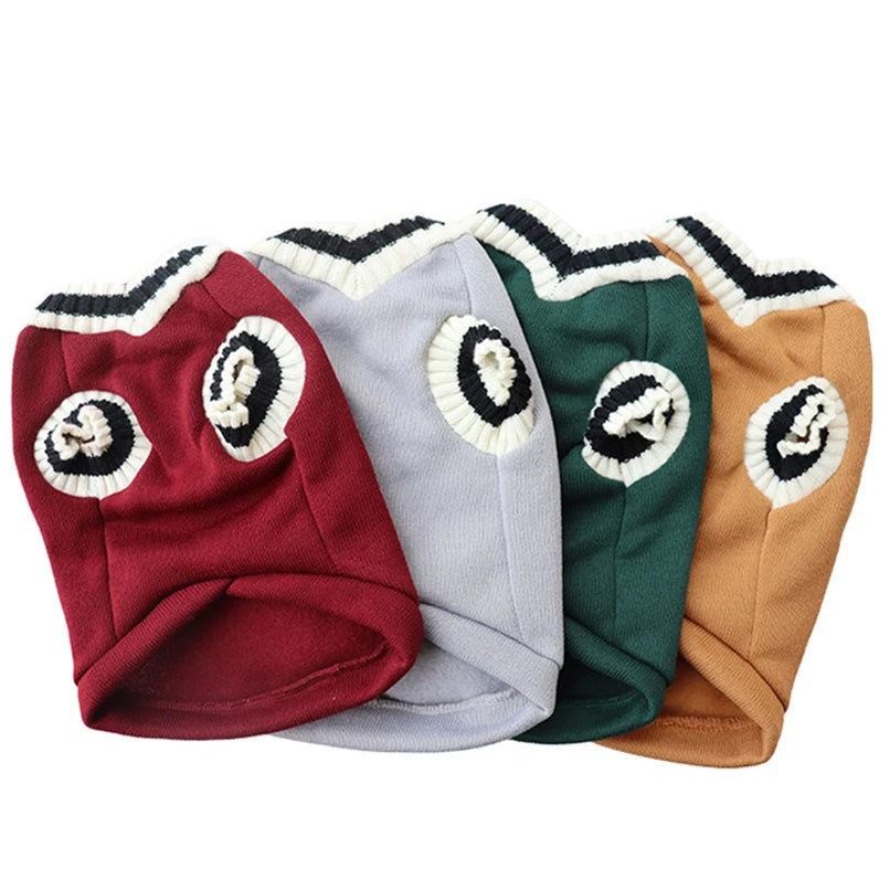 ZnoetZone VarsityVest – Preppy Warmte voor Kleine & Grote Snuiten