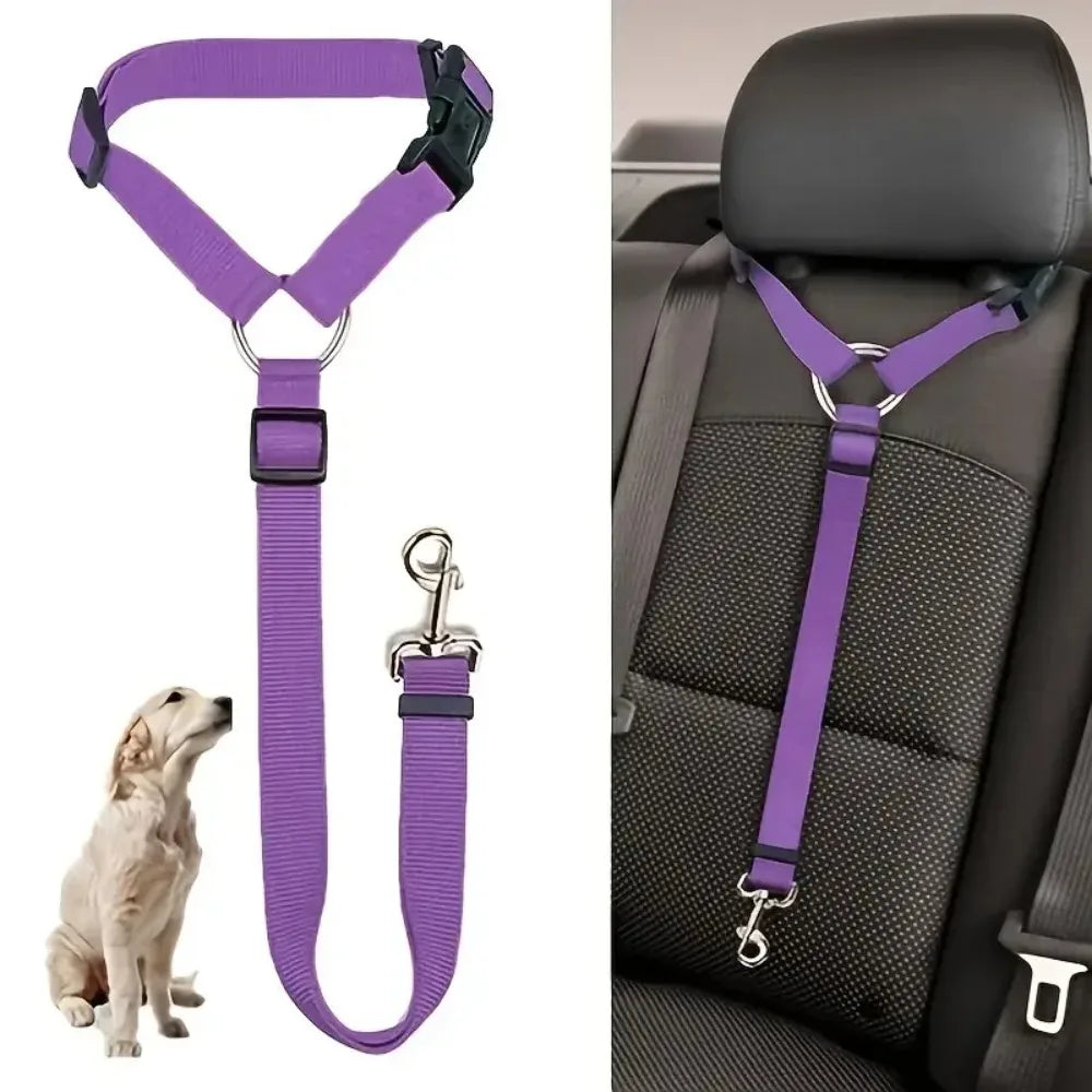 ZnoetZone Headrest Strap – Slimme Autogordel voor Kleine Snuiten