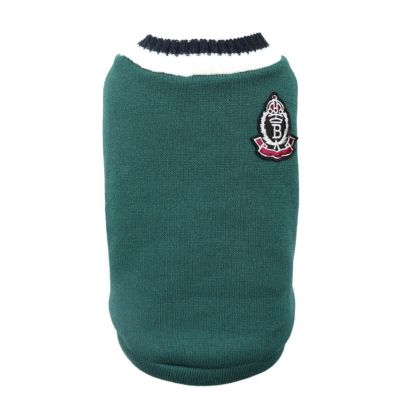 ZnoetZone VarsityVest – Preppy Warmte voor Kleine & Grote Snuiten
