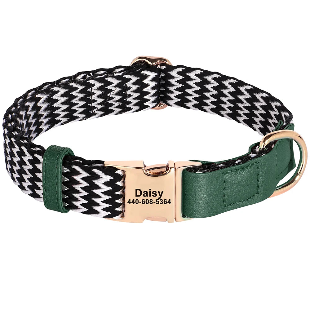 ZnoetZone Signature Collar – Persoonlijk, Stoer & Met Luxe Afwerking